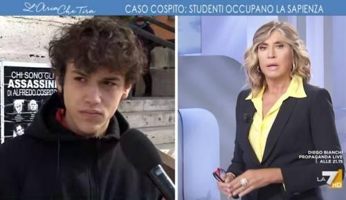 "Mattarella assassino...": il delirio dello studente in tv. E la Merlino reagisce così